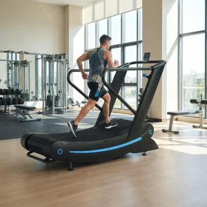 Curved Runner Trainer Commercial Air Runner Non Motorized Running Fitness Machine Treadmill