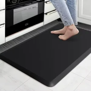 Cushioned Anti-Fatigue Kitchen Floor Mat Set 17″x24″ Ergonomic Standing Desk Mat