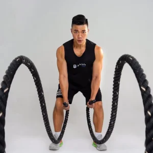 Custom 38mm/50mm 9m Battle Rope for MMA Combat Arm Strength and Muscle Power Training