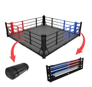 Custom 4m 5m 6m Collapsible Portable Floor Boxing and Wrestling Ring for Gym Training