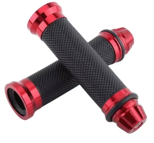 Custom 7/8 Handlebar Bike Motorcycle CNC Aluminum Rubber Handlebar Gel Grips for Bicycle and Motorcycle