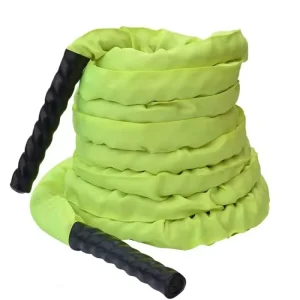 Custom 9m 12m 15m Long High Duty Super Strong Portable 50mm Cotton Rope Arm Strength Exercise Swing Battle Rope