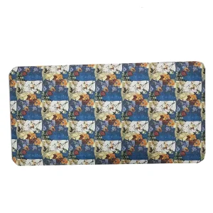 Custom Anti Slip Anti Fatigue Floor Mat Standing Mat Beleved Edge PU Material Thick PET Friendly Foam
