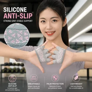 Custom Anti Slip Half Finger Workout Gloves Men Women Palm Protection Callus Guard Home Gym Fitness Kettlebell Barbell Gears