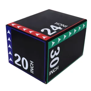 Custom Anti-Slip High-Resilience Soft Foam 3-in-1 Plyometric Jump Box