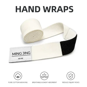 Custom Boxing Hand Wraps, Nylon, Cotton or Bamboo Fiber