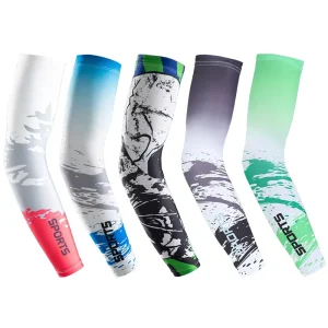 Custom Breathable Unisex Arm Guard Sleeves for Riding, Fishing and Sports