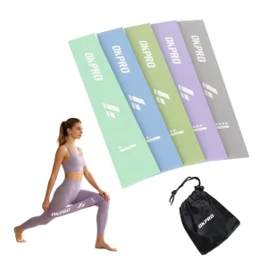 Custom Color Latex Pull Up Resistance Band Set for Gym Workout Power Assist