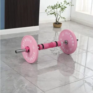 Custom Commercial Gym Rubber Weight Plates with Clear Weight Markings and Anti-Slip Surface for Barbell Weightlifting Training