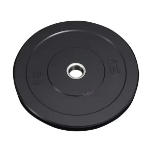 Custom Competition Rubber Bumper Plates Set for Weightlifting with Calibrated Color