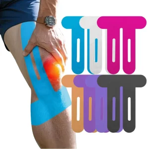 Custom Cotton Kinesiology Knee Tape for Meniscus Protection and Muscle Support