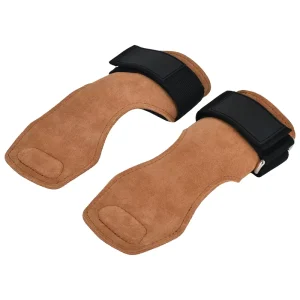 Custom Cowhide Sports Wrist Wraps Support Straps Protection Weightlifting Bench Pressing Fitness Durable Non Slip Palm Guards