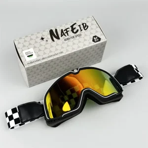 Custom Design Windproof Dirt Bike Men Racing Motorcycle Goggle Mask Luxury Motocross Goggles with Box Motorcycle Glasses Women