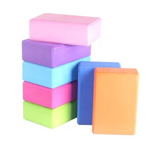 Custom EVA Foam Yoga Block with Logo, Thickened, High Density, Custom Colors for Pilates