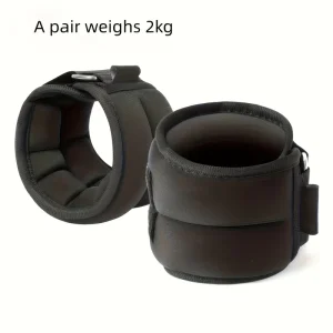 Custom Eco-Friendly Unisex Ankle Weight Sandbag for Walking and Exercise Resistance Training with Adjustable Strap