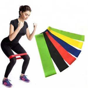 Custom Elastic Latex Loop Resistance Bands for Exercise