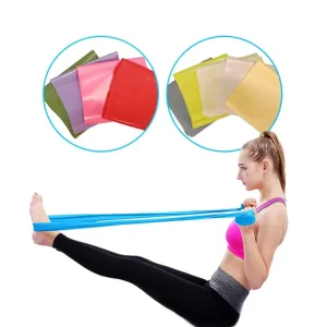 Custom Elastic Rubber Resistance Bands for Fitness, Workout, Strength Training and Exercise