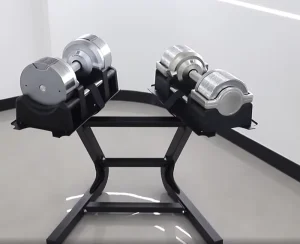 Custom Electroplated Cast Iron Adjustable Dumbbells, 23.5kg/32.5kg/41.5kg