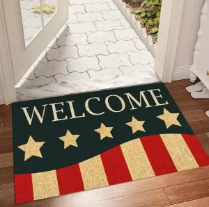 Custom Elegant Floral Rubber Bathroom Mat Modern Non-Slip Absorbent Diatomite Rug for Toilet & Door Fast US Shipping