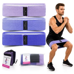 Custom Fabric Resistance Bands Low MOQ Fast Shipping Non Slip Hip Booty Bands OEM