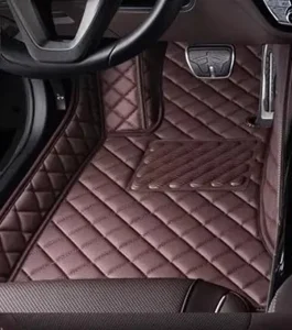 Custom Fit Durable Waterproof Car Floor Mats Heavy Duty Carpet Liners with Non Slip Spike Backing