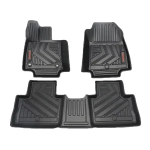 Custom Fit TPE 3mm Thick Full Set Car Floor Mats for 20-24 Gasoline Hybrid Waterproof Durable Easy Clean Factory