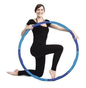 Custom Fitness Hoops Sports Fitness Wave Foam Hoop Hula For Strength Training And Weight Loss Gym Rings