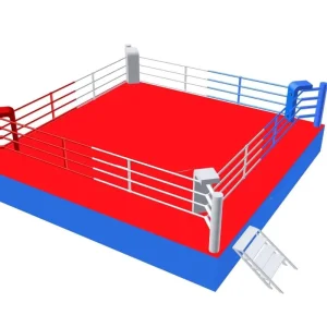 Custom Floor Type Portable MMA Cage Boxing Ring for Boxing Training Sanda Wrestling Competition Use