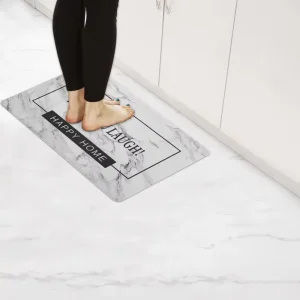 Custom Full PVC Waterproof Kitchen Floor Mat Comfortable Anti-Fatigue