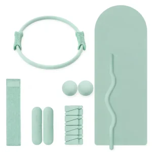 Custom Hand Weights Silicone Dumbbell Ring Wrist Ankle Weights Long Barbell Yoga Mat Pilates Kit Freight Weights Dumbbells