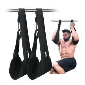 Custom Heavy Duty Home Fitness Abdominal Sling Ab Straps for Pull-Up Bar Hanging Pair