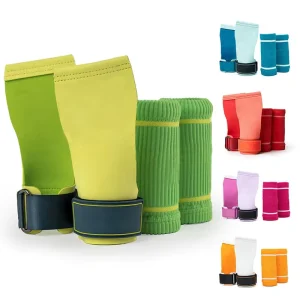 Custom Heavy Duty Soft Strong CrossFit Hand Grips Non-Slip Professional Protection Natural Rubber Palm Guard for Gym Training