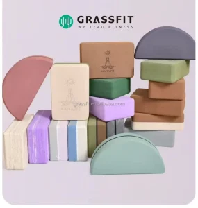 Custom High Density Eco Friendly Solid EVA Foam Yoga Block for Pilates