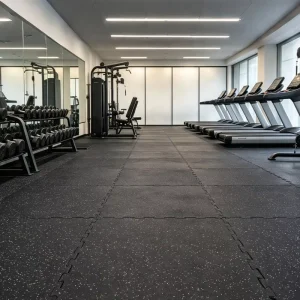 Custom High Quality Durable Sport Floor Mat Rubber EPDM Gym Fitness Interlocking Floor Mats