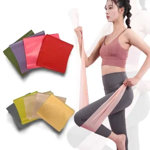 Custom Home Fitness Eco-Friendly Natural Latex Stretch Training Exercise Bands