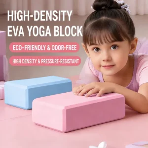 Custom Kids Yoga Block OEM High-Density EVA Dance Yoga Brick Multi-Color Eco-Friendly Supplier for School Dance Studio