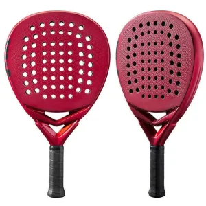 Custom King1 Padel Racket Paddle with Custom Print Carbon Fiber Set OEM Face Color 27x26cm 330g Professional