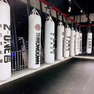 Custom Logo 180cm Boxing Punching Bag with Water and Sand Filling Made from PU and PVC Leather