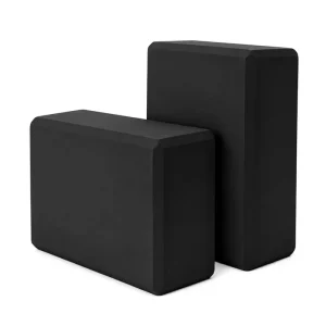 Custom Logo 2 Pack Solid EVA Yoga Block High Density Anti Crush Foam Yoga Brick Yoga Studio Fitness Supplies