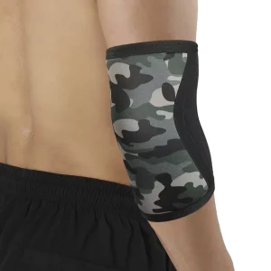 Custom Logo 7mm Neoprene Waterproof Wear Resistant Unisex Elbow Support Sleeves OEM ODM Service for Multi Sport Weight Lifting