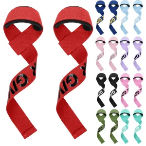 Custom Logo Adjustable Gymnastic Fitness Weightlifting Wrist Protection Bodybuilding Wrap Band Gym Lifting Strap