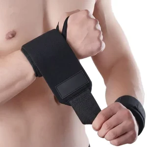 Custom Logo Adjustable Neoprene Wrist Wraps and Gym Wrist Straps for Weightlifting Exercise