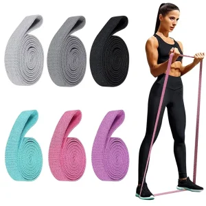 Custom Logo Booty Glutes Hip Circle Resistance Loop Bands Set Durable Safety Latex Elastic Fitness Equipment