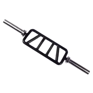 Custom Logo Ceramic-Plated Stainless Steel Weightlifting Bar