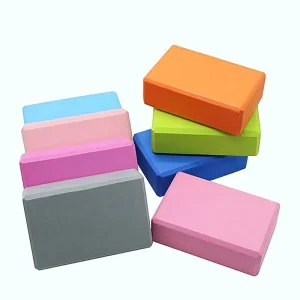 Custom Logo Color High Density EVA Foam Pilates Yoga Brick Solid Yoga Block