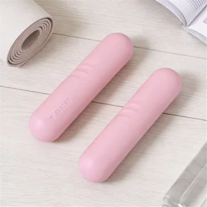 Custom Logo Durable Silicone Dumbbell Set Macaron Color Pilates Hand Weights Non-slip Aesthetic Yoga Props Pilates Accessories