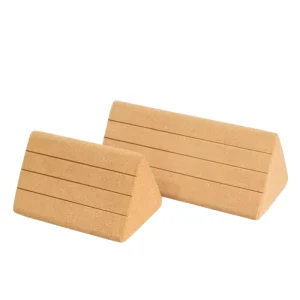 Custom Logo Eco Friendly High Density Non Slip Cork Yoga Block for Yoga Exercises