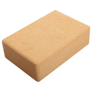 Custom Logo Eco Friendly Multifunction Natural Cork Yoga Block (23x15x7.5cm) for Exercise and Fitness Yoga Practices