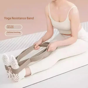 Custom Logo Eco Friendly Nylon Webbing Strap Yoga Mat Gym Adjustable Shoulder Strap Yoga Belt Stretching Strap