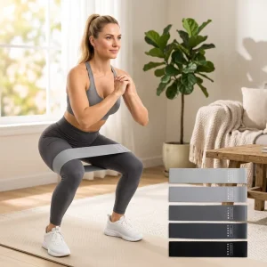 Custom Logo Fitness Elastic Rubber Resistance Band for Expander Gym Yoga Exercise